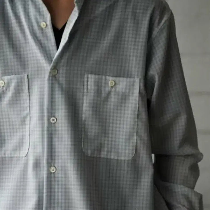 [BUNJANG] Matin Kim H Wool Work Shirt / [4] 마티앤선즈 H WOOL work shirts 머스터워크 별주 셔츠