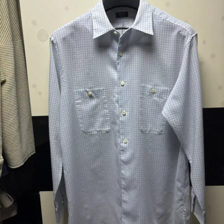 [BUNJANG] Matin Kim H Wool Work Shirt / [4] 마티앤선즈 H WOOL work shirts 머스터워크 별주 셔츠