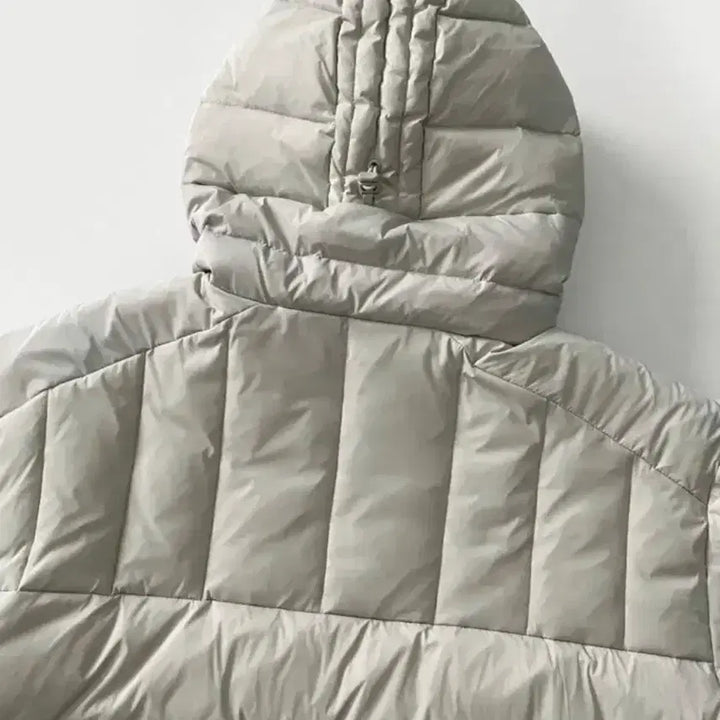 [BUNJANG] Light Gray Duck Down Lightweight Padded Jacket / 경량 패딩 오리털 라이트그레이 M,L,2XL사이즈 판매합니다.[새상품]