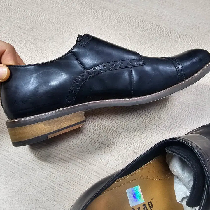 [BUNJANG] Firetrap Double Monk Strap Shoes - Black 285mm / 파이어트랩 블랙 더블몽크 스트랩 구두 285mm ㅡ 0123