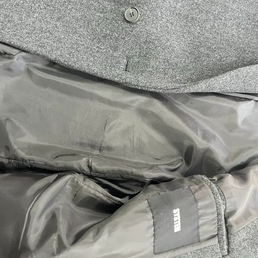 [BUNJANG] System Homme Wool 100% Double Long Coat (Men&