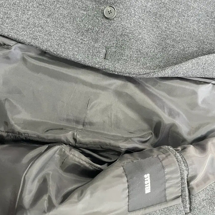 [BUNJANG] System Homme Wool 100% Double Long Coat (Men&