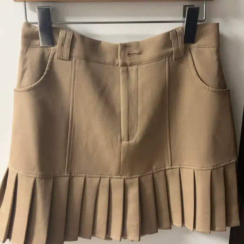 [BUNJANG] Japanese Vintage Beige Skirt / 일본빈티지 속바지 베이지 스커트 치마 Japanese vintage