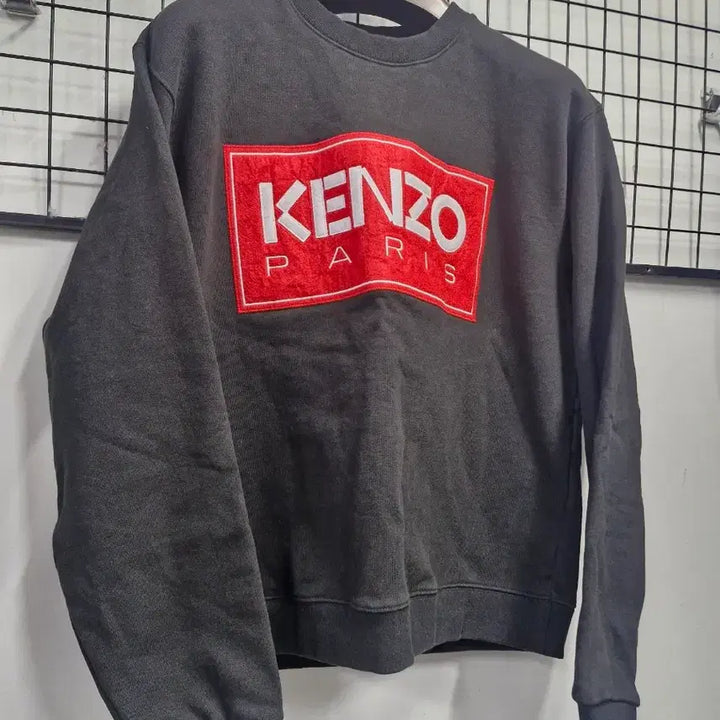 [BUNJANG] Kenzo Paris Black Sweatshirt / 95M 겐조 PARIS 블랙 맨투맨.