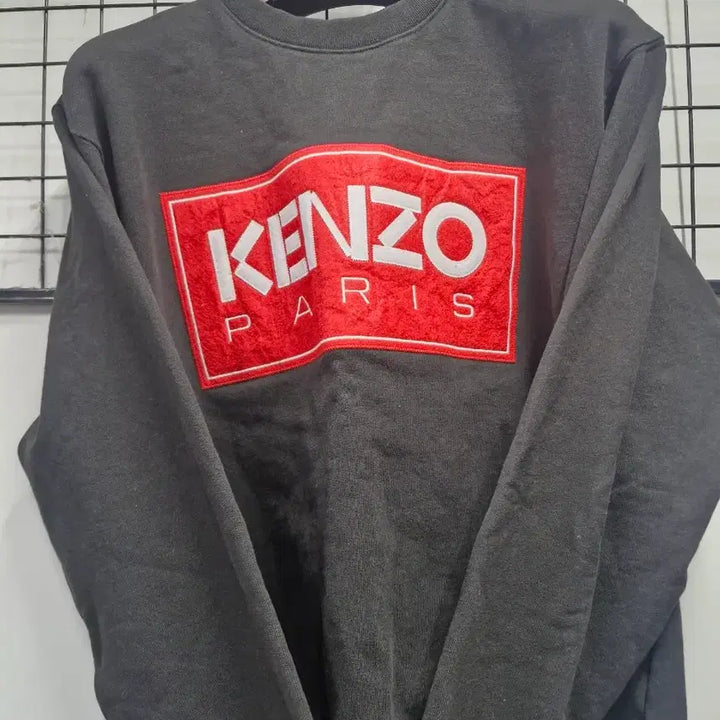 [BUNJANG] Kenzo Paris Black Sweatshirt / 95M 겐조 PARIS 블랙 맨투맨.
