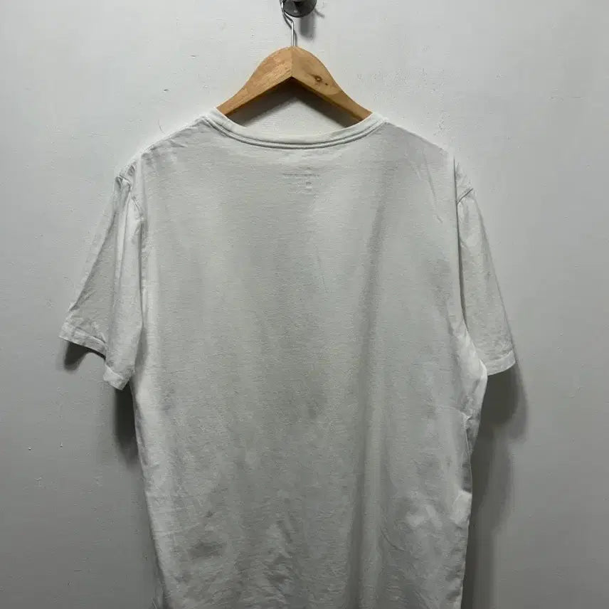 [BUNJANG] Nike White Short Sleeve T-shirt Swoosh Logo XL / 나이키 흰색 반팔 티셔츠 스우시 로고 XL