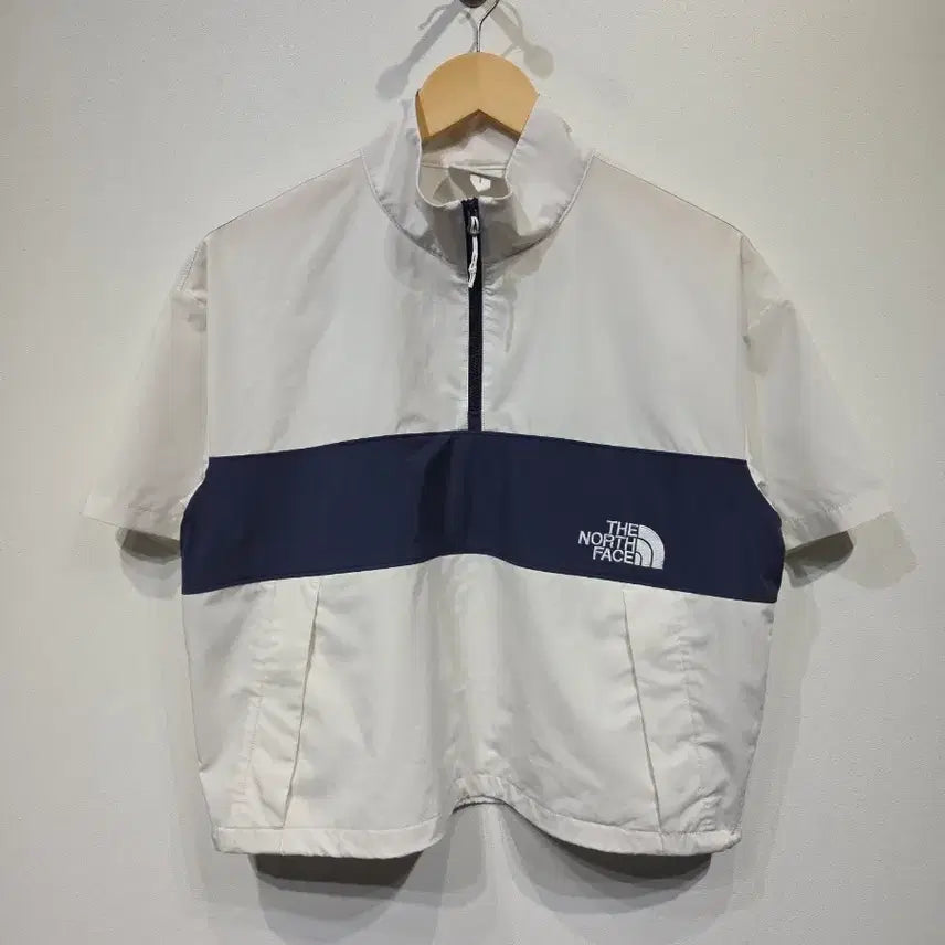 [BUNJANG] The North Face White Label Half-Sleeve Anorak / 노스페이스 화이트라벨 반팔 아노락