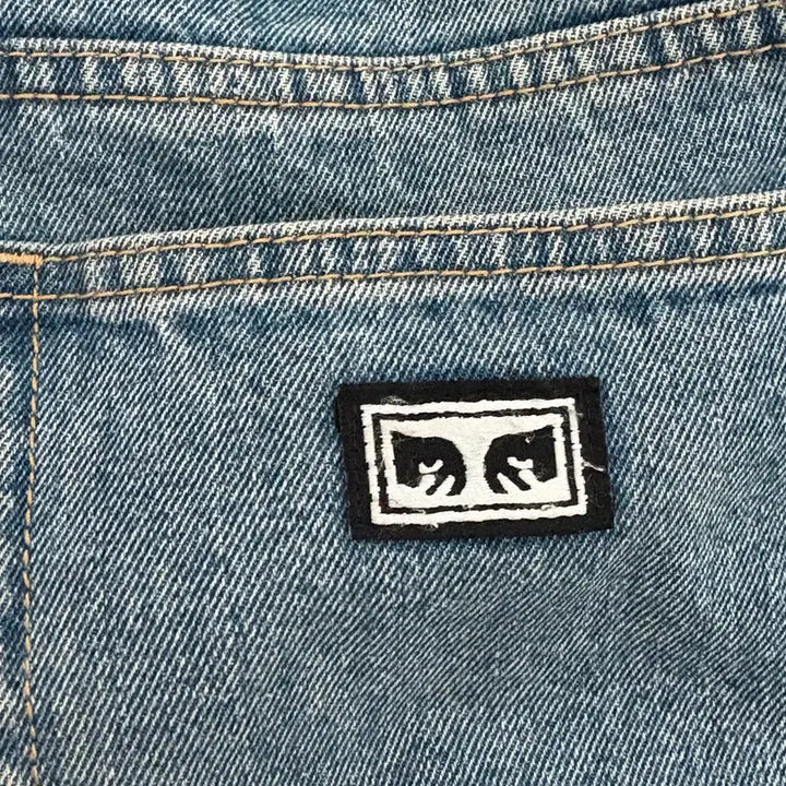 [BUNJANG] Obey Denim Jeans / 오베이 배기핏 데님