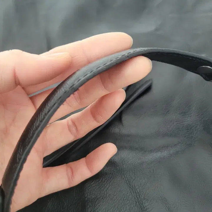 [BUNJANG] ZARA Black Chain Shoulder Bag / 자라 빅사이즈 블랙 체인 숄더백