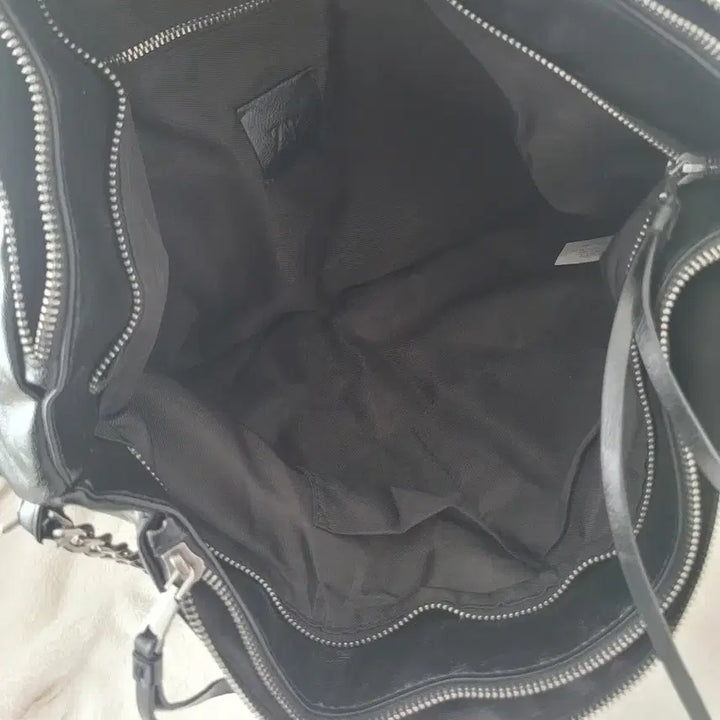 [BUNJANG] ZARA Black Chain Shoulder Bag / 자라 빅사이즈 블랙 체인 숄더백