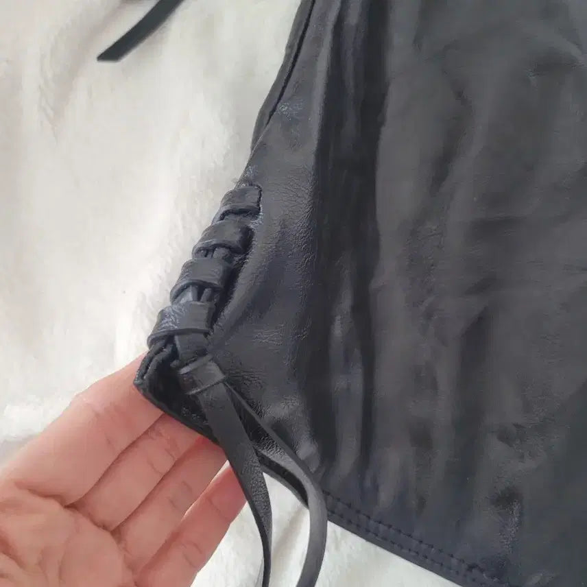 [BUNJANG] ZARA Black Chain Shoulder Bag / 자라 빅사이즈 블랙 체인 숄더백