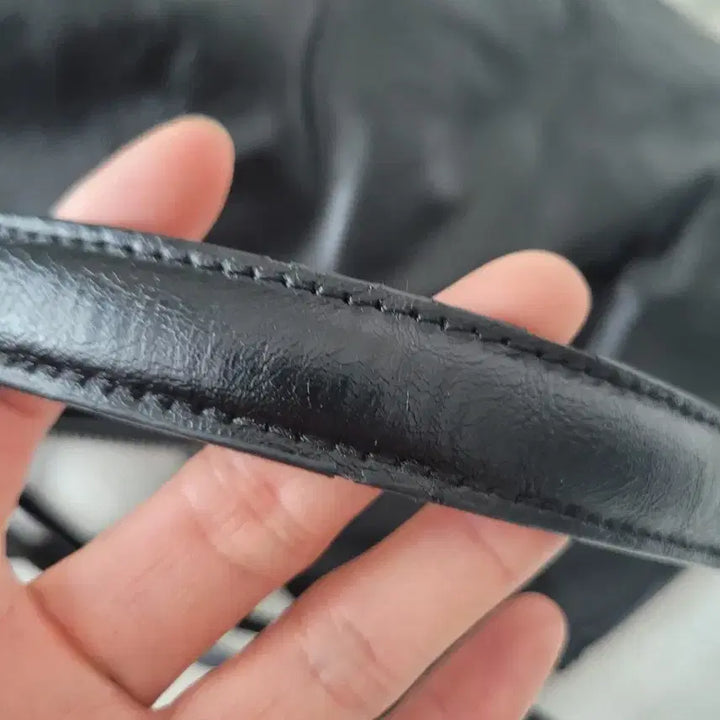 [BUNJANG] ZARA Black Chain Shoulder Bag / 자라 빅사이즈 블랙 체인 숄더백