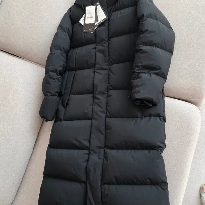 [BUNJANG] Ider Long Padding Black M Sealed / 아이더 롱패딩 블랙 M 미착용 새상품(택있음)