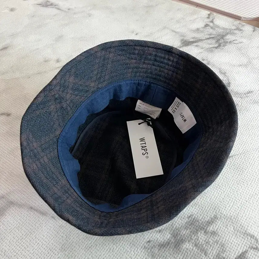 [BUNJANG] WTAPS Wool Tweed Check Bucket Hat / (미사용 신품) 더블탭스 WTAPS 20aw  울 트위드 체크 버킷햇