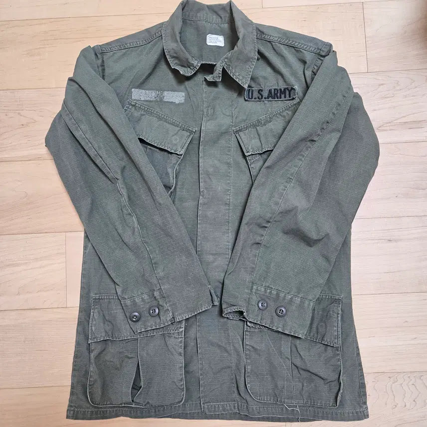 [BUNJANG] Jungle Fatigue Jacket OG-107 / 정글 퍼티그 자켓. s/r. 스몰 레귤러. og-107