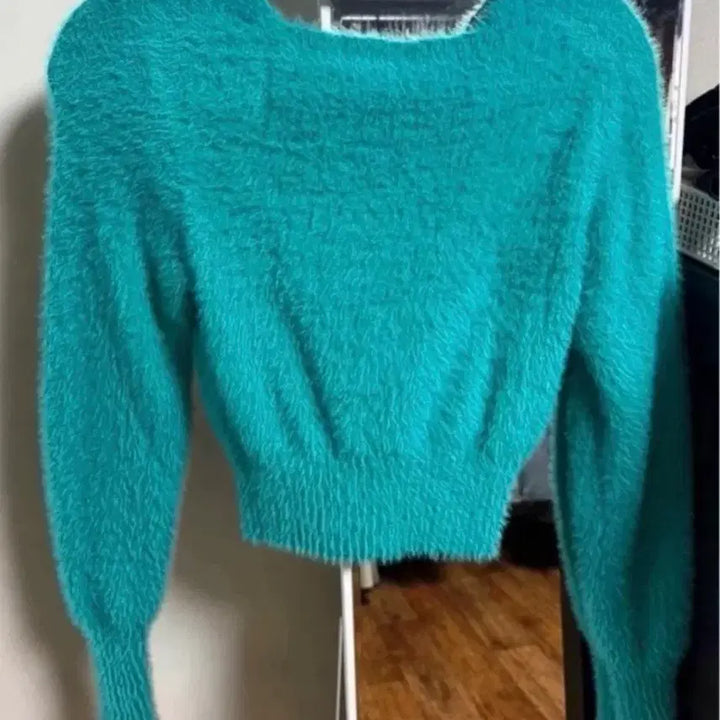 [BUNJANG] Angora Crop Cardigan / 앙고라 크롭 가디건 프리사이즈