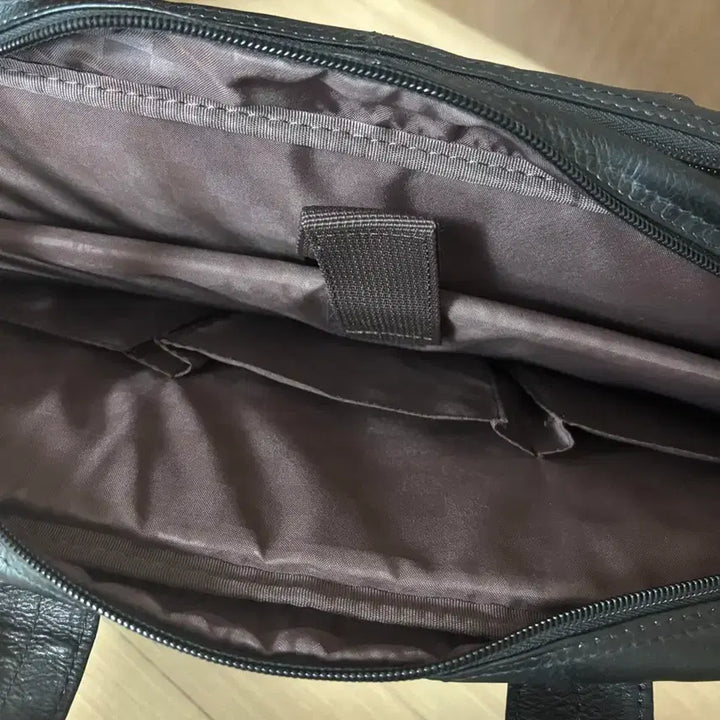 [BUNJANG] Samsonite Leather Briefcase / SAMSONITE 샘소나이트 통가죽 레더 브리프케이스 서류가방