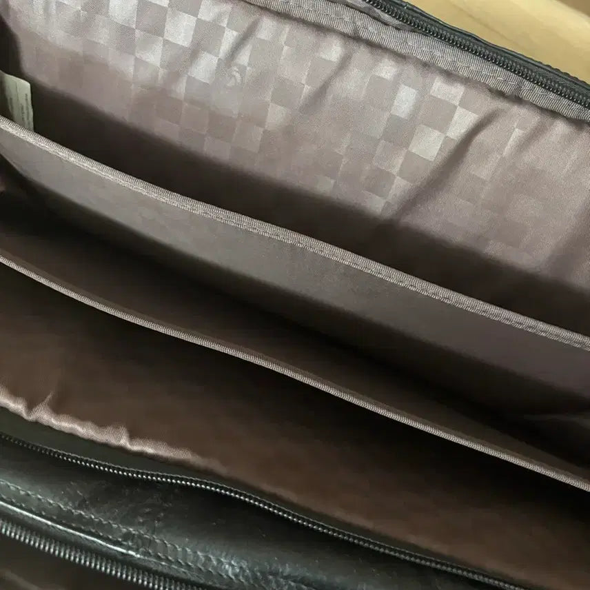 [BUNJANG] Samsonite Leather Briefcase / SAMSONITE 샘소나이트 통가죽 레더 브리프케이스 서류가방