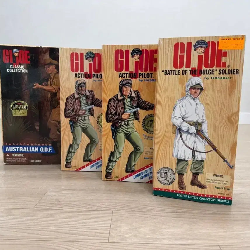 [BUNJANG] GI Joe Action Pilot &amp; Australian ODF &amp; Bulge Battle Figure / 1996 지아이유격대 피규어 액션파일럿 &amp; 호주 ODF &amp; 벌지 전투