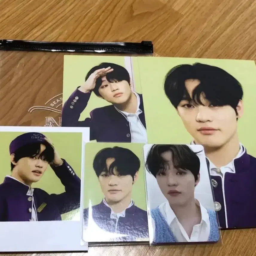 [BUNJANG] NCT Dream Chenle Bundle Set / 엔시티드림 천러 포카, 슬로건 등 일괄 양도