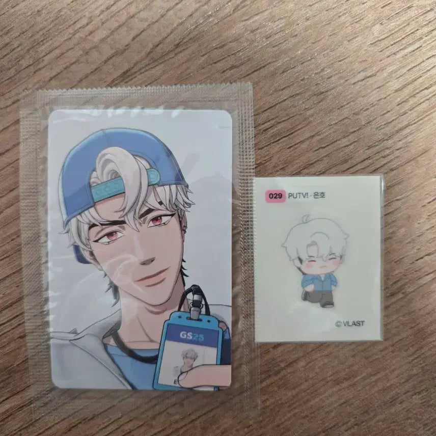 [BUNJANG] PLAVE Eunho White & No.29 Ttibs Bundle Set / 플레이브 꼬칼꼰 은호 화이트& 띠부실 no.29 푸티비 일괄 양도합니다.