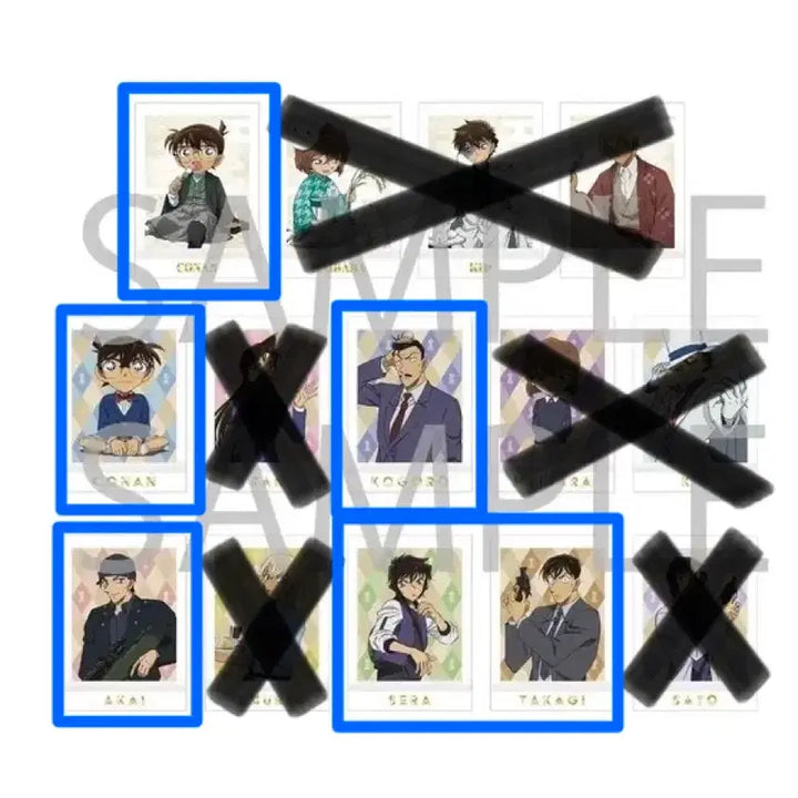 [BUNJANG] 명탐정코난 1~7탄/척안의 잔상/펜타그램/흑철 파샤코레 교환/판매합니다 / 명탐정코난 1~7탄/척안의 잔상/펜타그램/흑철 파샤코레 교환/판매합니다