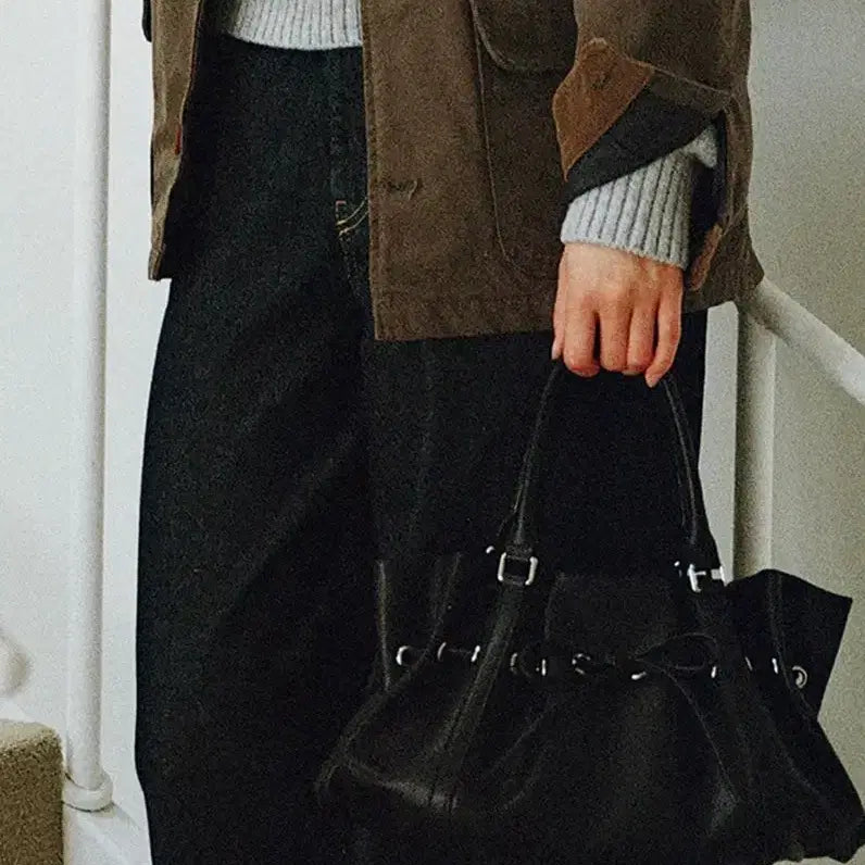 [BUNJANG] foive RIBETT Tote Bag / 포이베 foive 리베트 토트백