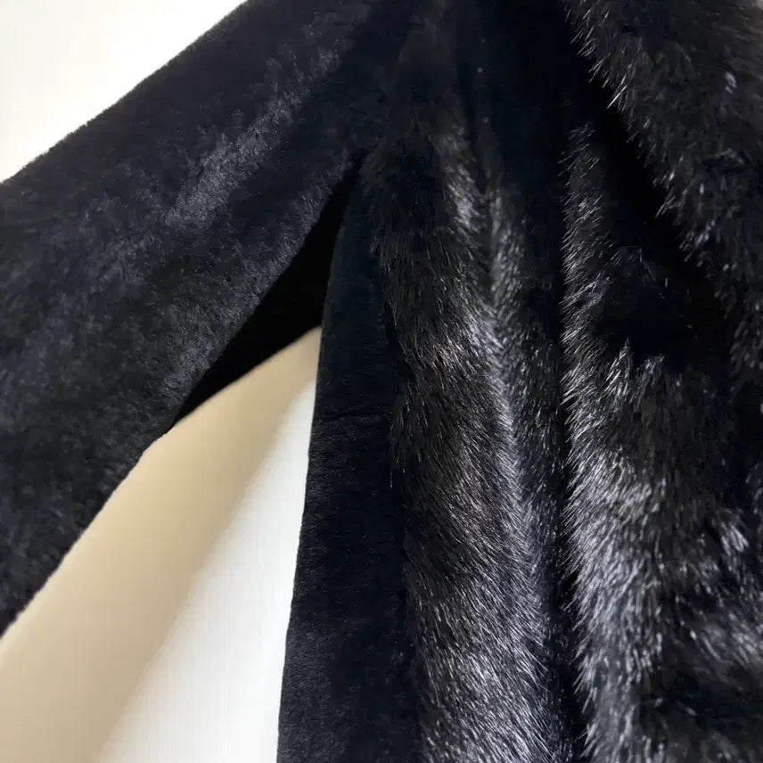 [BUNJANG] Blanchard Lapel Mink Coat / 블랑샤 라펠 칼라 밍크코트