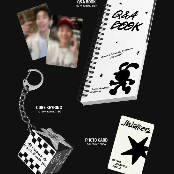 [BUNJANG] Jay Park JWalkerz 2nd Official Fanclub Kit / 박재범 공식 팬클럽 JWalkerz 2기 키트 미개봉 양도