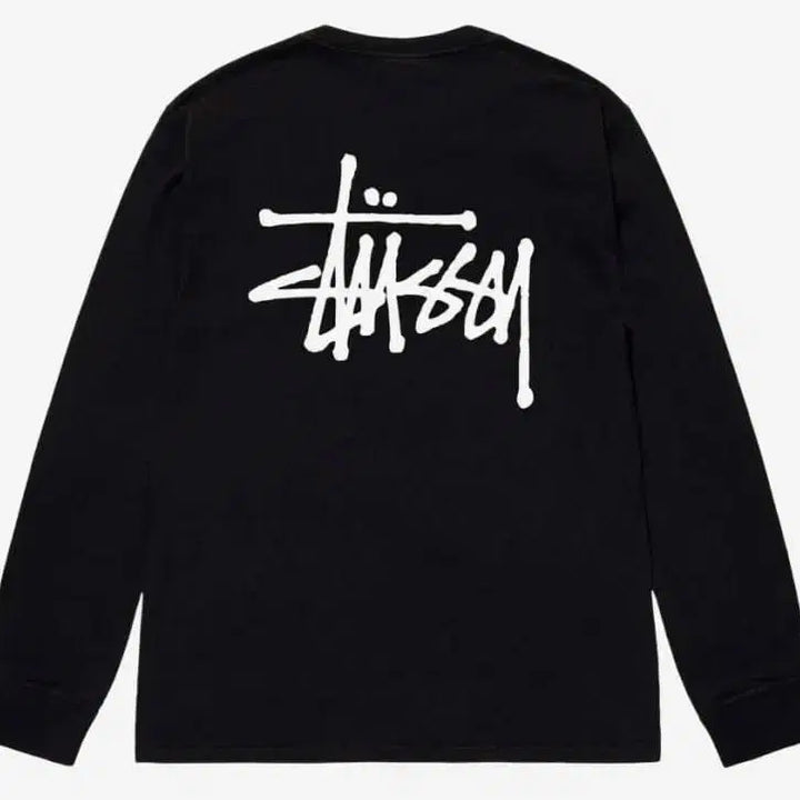 [BUNJANG] Stussy Basic Long Sleeve T-shirt (Sealed) / 스투시 베이직 긴팔티 미개봉 새상품