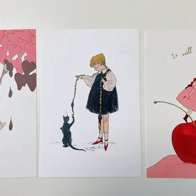 [BUNJANG] Kurasawa Rei Postcard Bookmark / 쿠라하시레이 엽서, 북마크 책갈피