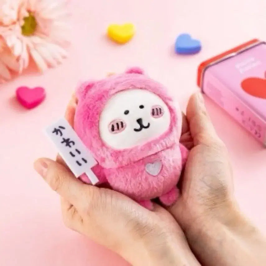 [BUNJANG] Naganomarket Nongdamgom Heart Bear Kawaii Mascot / 나가노마켓 농담곰 하트곰 카와이곰 마스코트