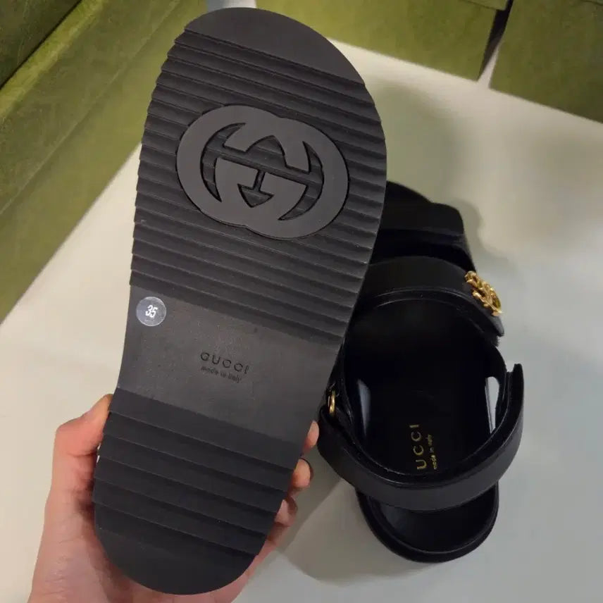 [BUNJANG] Gucci Velcro Sandals / (새상품) 구찌 밸크로 샌들 35