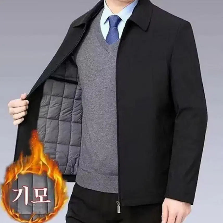 [BUNJANG] Men's Quilted Lightweight Jacket / 남성 누빔 퀼팅 경량 자켓 95-100