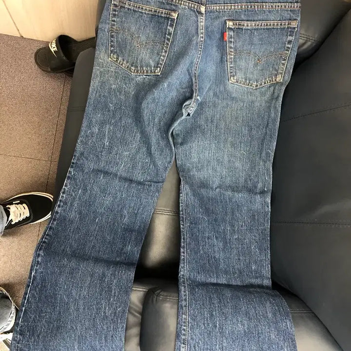 [BUNJANG] Levi's 517 Bootcut Jeans / 70s 리바이스517 부츠컷 66후기 탑버튼8 허리34 둘레84