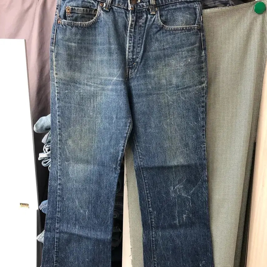 [BUNJANG] Levi's 517 Bootcut Jeans / 70s 리바이스517 부츠컷 66후기 탑버튼8 허리34 둘레84