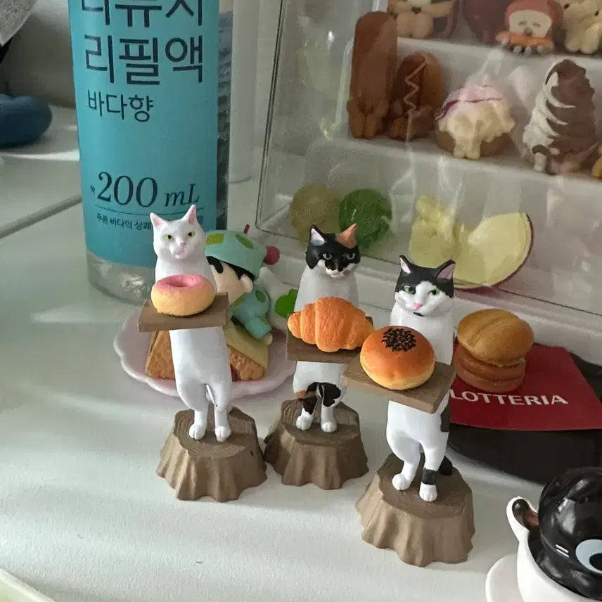 [BUNJANG] Cat Bread Gachapon Set / 고양이 빵 가챠