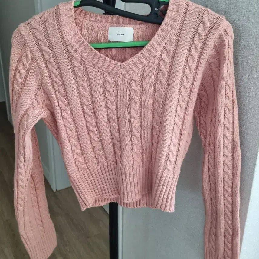 [BUNJANG] Pink Knit Top / 핑크 니트