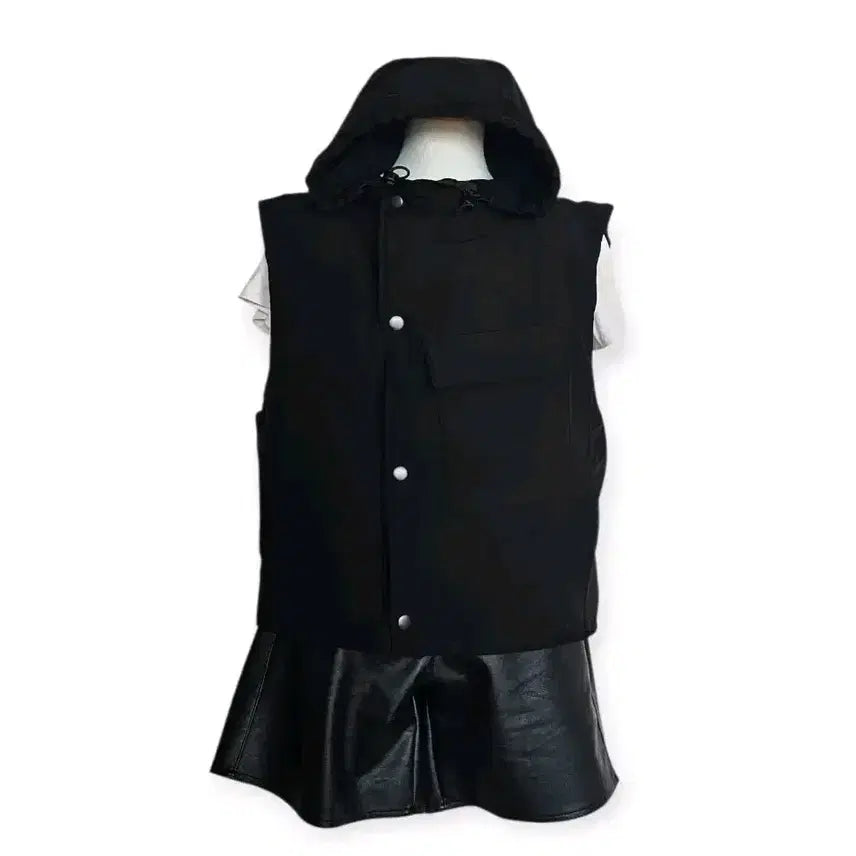 [BUNJANG] 8 Seconds Hooded Padded Vest / 에잇세컨즈 후드 패딩 베스트