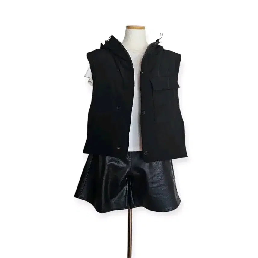 [BUNJANG] 8 Seconds Hooded Padded Vest / 에잇세컨즈 후드 패딩 베스트