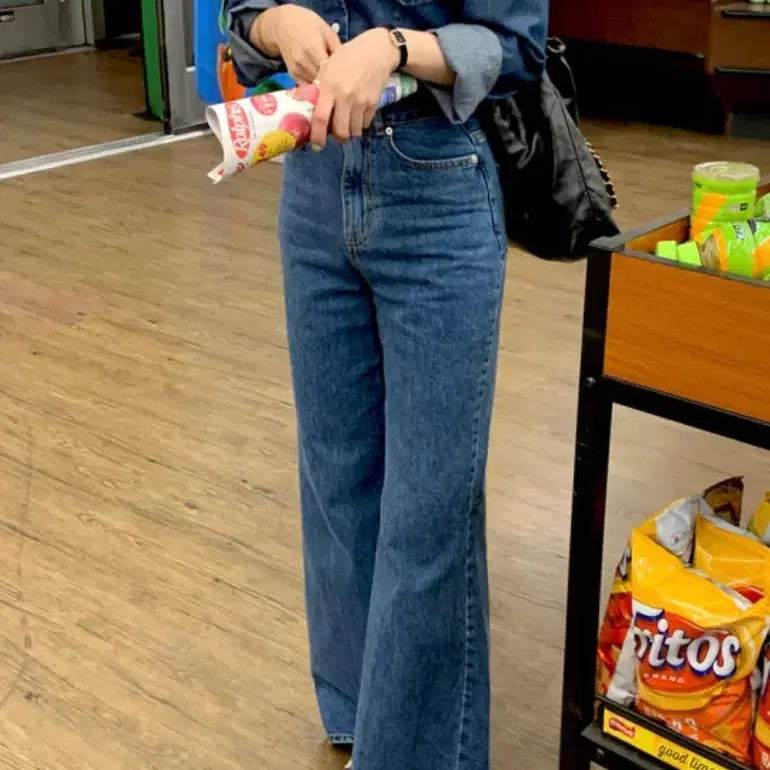 [BUNJANG] Modern Robe Denim Set / 모던로브 청청세트