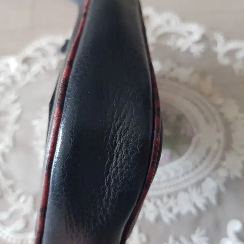 [BUNJANG] Coach Python Double Zip Crossbody Bag / 코치 파이톤배색 더블집 크로스백