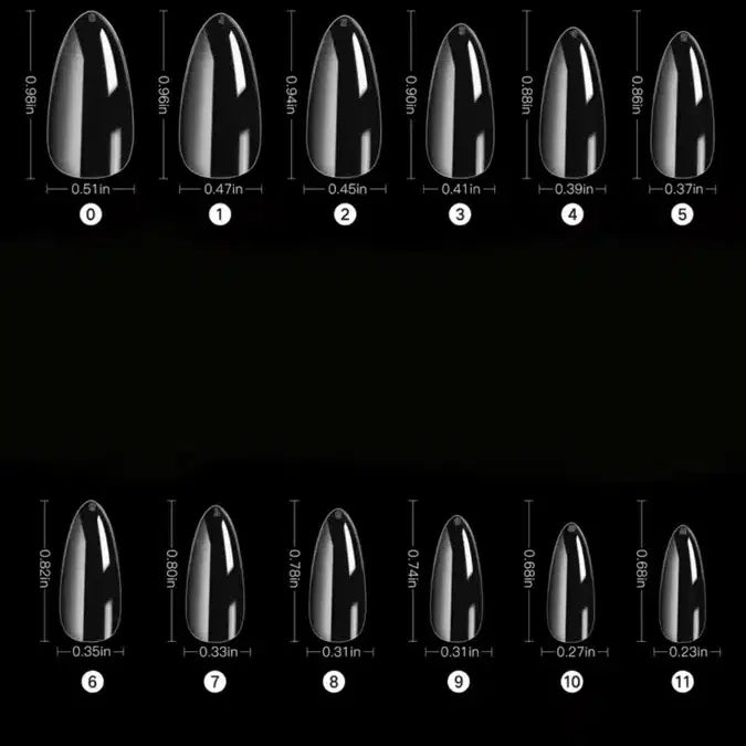 [BUNJANG] Handmade Nail Tips / 악마키티리본하트 수제 네일팁 <3