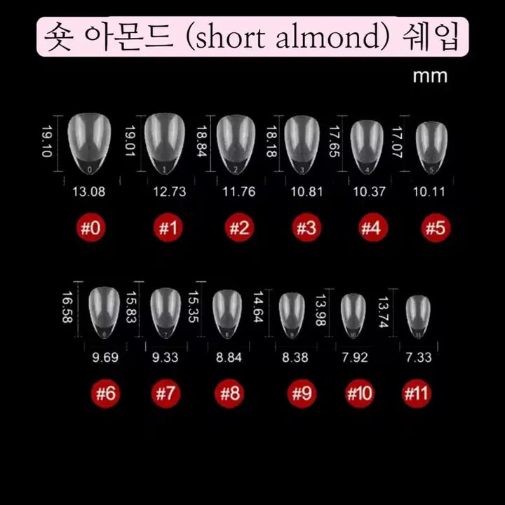 [BUNJANG] Handmade Nail Tips / 악마키티리본하트 수제 네일팁 <3