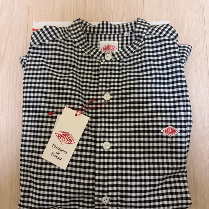 [BUNJANG] Danton Gingham Check Shirt 44 Size / 단톤 깅엄체크 셔츠 44 사이즈