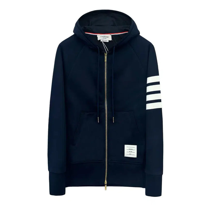 [BUNJANG] Thom Browne Hoodie Jacket / [새상품정품] 톰브라운 완장 후드집업 MJT022H 461
