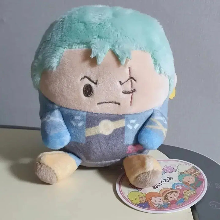 [BUNJANG] One Piece Egghead Zoro Plush / 원피스 에그헤드 무기타마 조로 누이