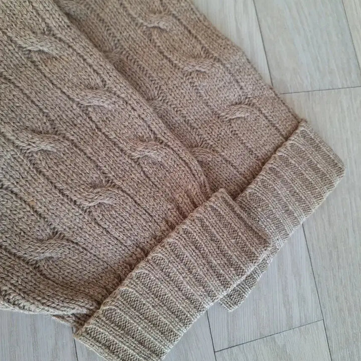 [BUNJANG] Polo Ralph Lauren Cable Knit Cardigan / 폴로랄프로렌 꽈배기 가디건 90