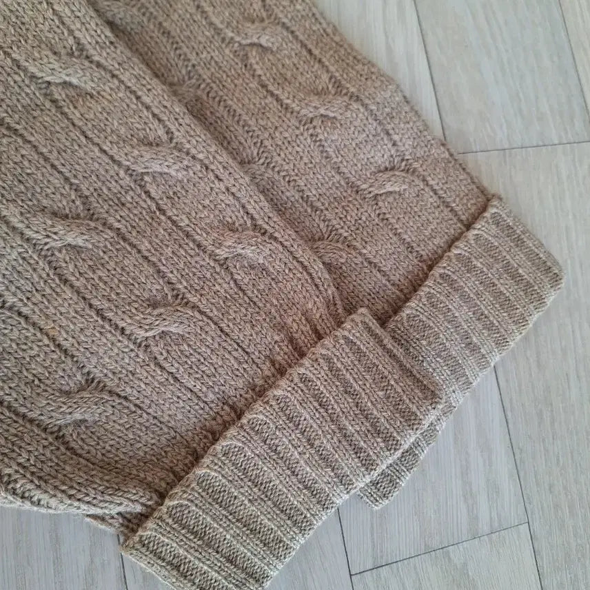 [BUNJANG] Polo Ralph Lauren Cable Knit Cardigan / 폴로랄프로렌 꽈배기 가디건 90