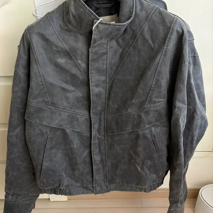 [BUNJANG] In Silence Crack Suede Jacket / 인사일런스 크랙 스웨이드 자켓